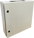 CVS METAL ENCLOSURE 600H x 600W x 300D, 1-DOOR c/w GEAR PLATE & WALL BRACKETS