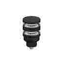 BANNER TL50 2-Color Indicator TOWER LIGHT, Voltage: 12-30 VDC or 24 VAC, IP67, GREEN STEADY/RED ROTATE, M12 5PIN male