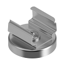 BANNER BRACKET, FOR USE WITH WLS15, MAGNETIC MOUNT, SET OF TWO