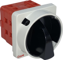 GAVE PANEL SWITCH DISCONNECTOR 2POS 0-1 3P 40A D1 PADLOCK BLACK/GREY IP65