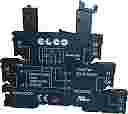 ELCO SOCKET FOR ECLR INTERFACE MODULES - BREADTH 6.2mm SUIT INPUT 240VAC/DC (SCREW)