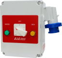 GAVE CHANGEOVER SWITCH 1PH 63A IP55 ENCL WITH 32A 2P+E INLET & POWER INDICATORS