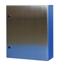 CVS SS316 ENCLOSURE 600H x 600W x 300D, 1-DOOR c/w GEAR PLATE (no brackets)