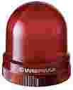 Werma Signal Light 808 - LED non-flashing Beacon IP65 - Base mount 24VDC Red
