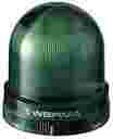 Werma Signal Light 808 - LED non-flashing Beacon IP65 - Base mount 24VDC Green