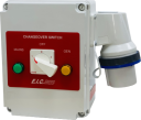 GAVE CHANGEOVER SWITCH 1PH 63A AC-22 IP55 ENCL WITH 63A 2P+E INLET & POWER INDICATORS