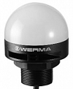 Werma MC55 - Mini non-flashing Beacon - RGB 24VDC, Buzzer  IP65 M12