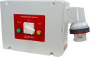 GAVE CHANGEOVER SWITCH 3PH 63A IP55 ENCL WITH 63A 3P+N+E INLET & POWER INDICATORS