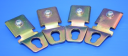 CVS WALL MOUNTING BRACKETS CR ENCLOSURES (4 PER SET)