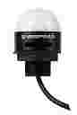 Werma MC35 - Mini non-flashing Beacon - RGY with Buzzer 24VDC IP65 cable 1450mm