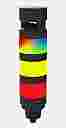 BANNER TL50 PRO SELECT TOWER LIGHT , 12-30V DC, IP65, GREEN/YELLOW RED with Audible Sounder, M12 5 pin male