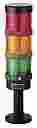 Werma KS71 - Light Tower 24VAC/DC, IP65, Green/Amber/Red, steady on, with base