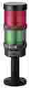 Werma KS71 - Light Tower 24VAC/DC, IP65, Green/Red, steady on, with base