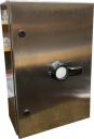 GHISALBA LOAD BREAK SWITCH 3 POLE 250A IN 316 STAINLESS STEEL ENCLOSURE 600x400x200mm W/INTERLOCK HANDLE