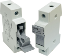 GAVE CYLINDRICAL FUSEHOLDER 8X31 1P 25A 690VAC DIN RAIL (Sz00)