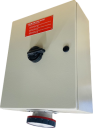 EIC 125A NON-INTERLOCKED SWITCHED SOCKET OUTLET, 3P+N+E, POWDER COATED ENCL