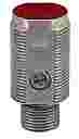 CONTRINEX PHOTOELECTRIC SENSOR M18 STAINLESS BODY SERIES, STANDARD DIFFUSE  5....1000mm range, PNP, 3/4 turn pot, LED, red 630nm, 10-30V DC, PNP, Light-On/+ IO-Link Dark-on, 10..30VDC,  M12 4PIN
