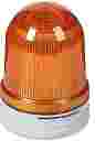 WERMA D120 Permanent/Rotate/Flash/Blink/Sounder 24VDC YELLOW Beacon, complete with flat base. IP66