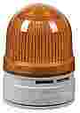 WERMA D62 Perm./Flash/Sounder 24VDC YELLOW Beacon, complete with flat base. IP66