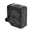 BANNER Q5X SERIES, LASER ADJUSTABLE FIELD, 50 TO 10000MM, 10-30V DC, 1 PNP,1 NPN,WITH IO-LINK  DIFFUSE, M12 4-PIN