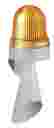 Werma LED Horn WM Contin. tone 108Db  24VAC/DC YELLOW EVS Flash Permanent