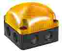 Werma 853 SERIES LED Double Flash Beacon  24VDC IP66/67 YELLOW