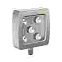 BANNER WORK LIGHT, WLC90 Work Light; White with polycarb Lens, Dimensions: 90X90 mm, Voltage: 12-30 V dc; Environmental Rating: IP68g, IP69K,  4-pin M12