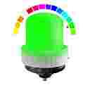 BANNER K100 PRO BEACON SERIES: IP66  Daylight Visible; RGB 14 colour Beacon, Voltage: 12-48V dc, PNP/NPN, , Audible 101dB, 5-Pin  M12