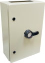 GHISALBA LOAD BREAK SWITCH 3 POLE 250A IN METAL ENCLOSURE 600x400x200mm W/INTERLOCK HANDLE