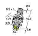 TURCK INDUCTIVE SENSOR, M8,PNP, N/O,N/C FLUSH, 3MM SENSING, 10...30VDC, M8 DC 4-wire, cable length 7m