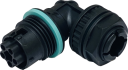 TEEPLUG MINI PANEL SOCKET 5P 90DEG 10A 400VAC 1MM2 M20 IP68