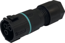 TEEPLUG CONNECTOR ROBUST SOCKET 3P 25A 2.5MM2 D7-13MM IP66/68