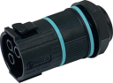 TEEPLUG PANEL ROBUST SOCKET 3P 25A 2.5MM2 M20 IP66/68