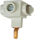 GEWISS 90AM BUSBAR ACCESSORY - CONNECTION TERMINAL 6-25mm2 - SUIT PIN BUSBAR 1P FOR MTC ONLY