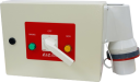 GAVE CHANGEOVER SWITCH MANUAL 125A 3PH ENCLOSED WITH INLET & POWER INDICATORS 300(H)x550(W)x253(D)mm