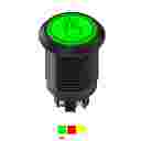 BANNER S22 PRO SERIES PROGRAMMABLE MULTICOLOR PANEL TOUCH BUTTON, 10-30V DC, IP67,IP69K, PNP, 5 PIN M12
