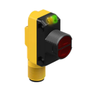 BANNER Photoelectric Sensor; WORLD-BEAM QS18 Series, Laser Diffuse; Range: 300mm; 10....30VDC, Complementary Solid-State PNP, 4-pin M12 QD