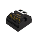 TURCK Compact IP20 Multiprotocol Ethernet I/O Station, 4 Digital PNP Inputs and 4 Configurable Digital PNP Channels