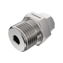 COMPRESSION FITTING MALE THREAD, STAINLESS STEEL. MOUNTING ACCESSORY FOR TEMP SENSOR