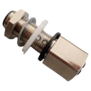 TURCK PANEL FEED-THROUGH ADAPTER, M12 5-pin MALE to FEMALE CONNECTOR, 150V, IP67