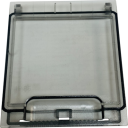 GEWISS 68QDIN ACCESSORY - SPARE CLEAR LID Q-DIN4 - FOR (OLD STYLE) GW68001/017/018/020//026/031/032