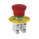 BANNER RUGGED 40mm E-Stop Button Kit 22mm Metal Shaft, 2NC contacts ,Legend, IP65