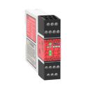 BANNER Safety Relay for E-Stop/Rope Pull/Interlock, 24V ac/dc , input: 1 dual/single channel, output: 3 NO, 6 A; AUX output: None