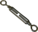 5mm TURNBUCKLE - EYE/EYE + 2xNUTS - SS304 LIGHT DUTY