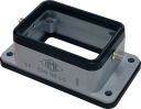 ILME C SIZE 44.27 REV HOUSING 2 PEG BULKHEAD WITH GASKET 6P+E IP65/66/69
