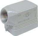 ILME C SIZE 44.27 HOOD 2 PEG 6P+E SIDE ENTRY M25 IP65/66/69