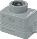 ILME C SIZE 44.27 HOOD 2 PEG 6P+E TOP ENTRY M25 IP65/66/69