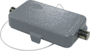 ILME C 57.27 COVER WITH EYELET 2 PEG 10P+E IP65