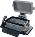 ILME C SIZE 57.27 BULKHEAD 1 LEVER WITH COVER 10P+E IP65