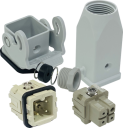 ILME KITSET SIZE 21.21 A 3P+E 10A STR HOOD M20 SEMI GLAND STR BULKHEAD HOUSING 1 LEVER PLASTIC